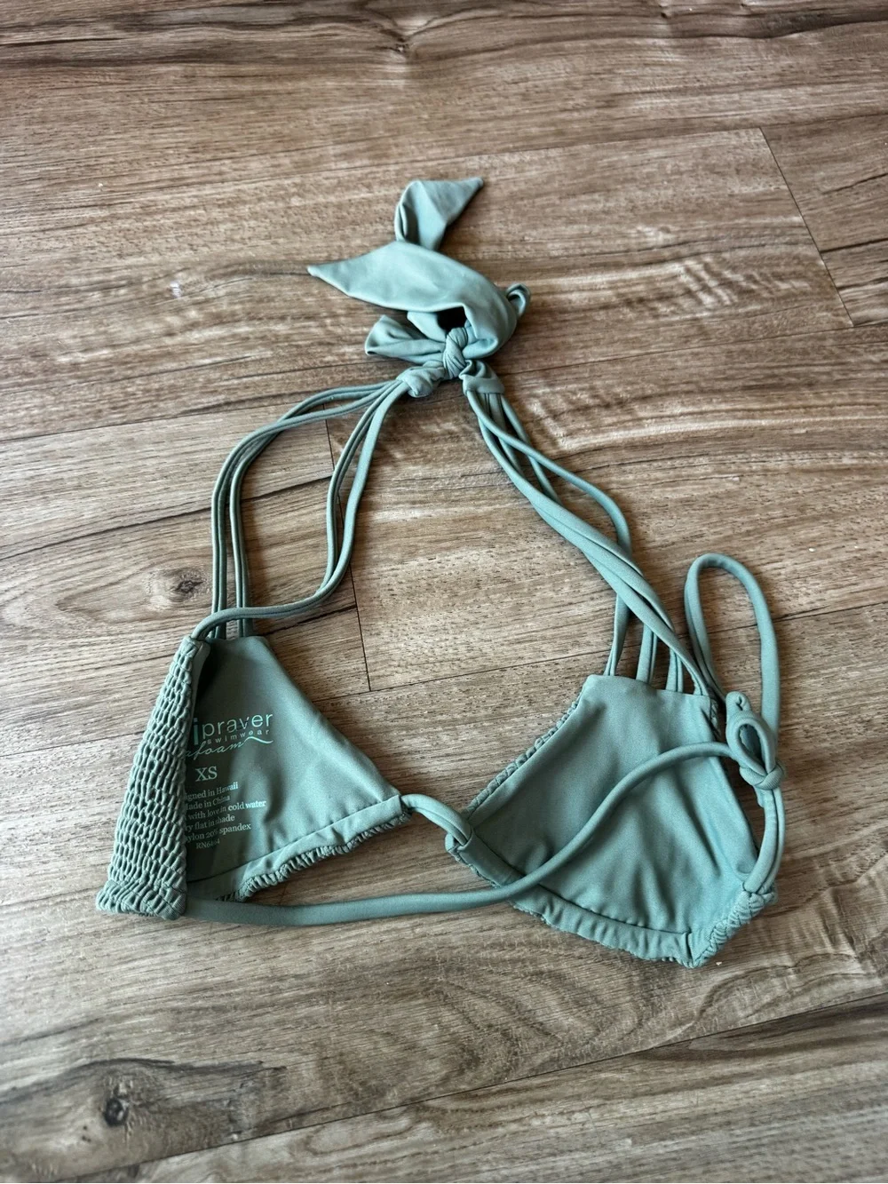 Tori praver swim too green smocked six eXS